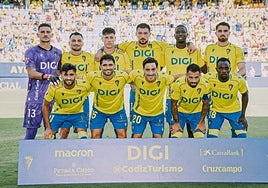 El posible once del Cádiz CF ante el Málaga