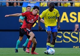 Moussa Diakité, un baluarte del Cádiz CF que también hace afición