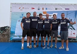 El Real Club Náutico de Cádiz compite en Baiona en el Campeonato de España de Cruceros con la tripulación del Taboga Race Team