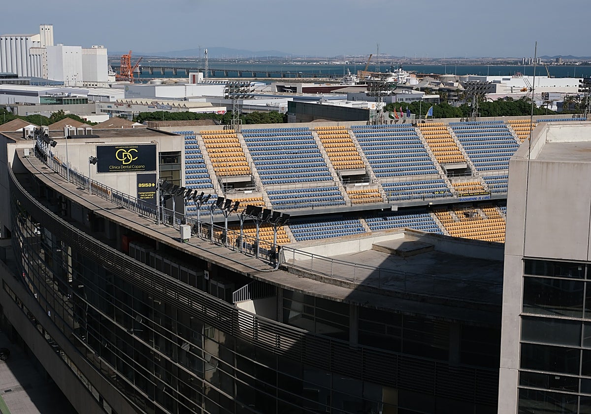 El Estadio del Cádiz CF.