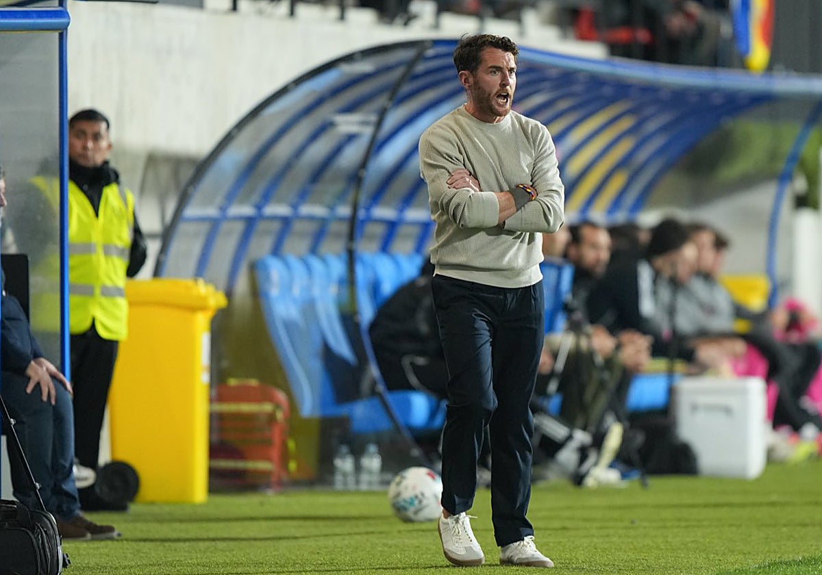 Ibai Gómez es el entrenador del Andorra.