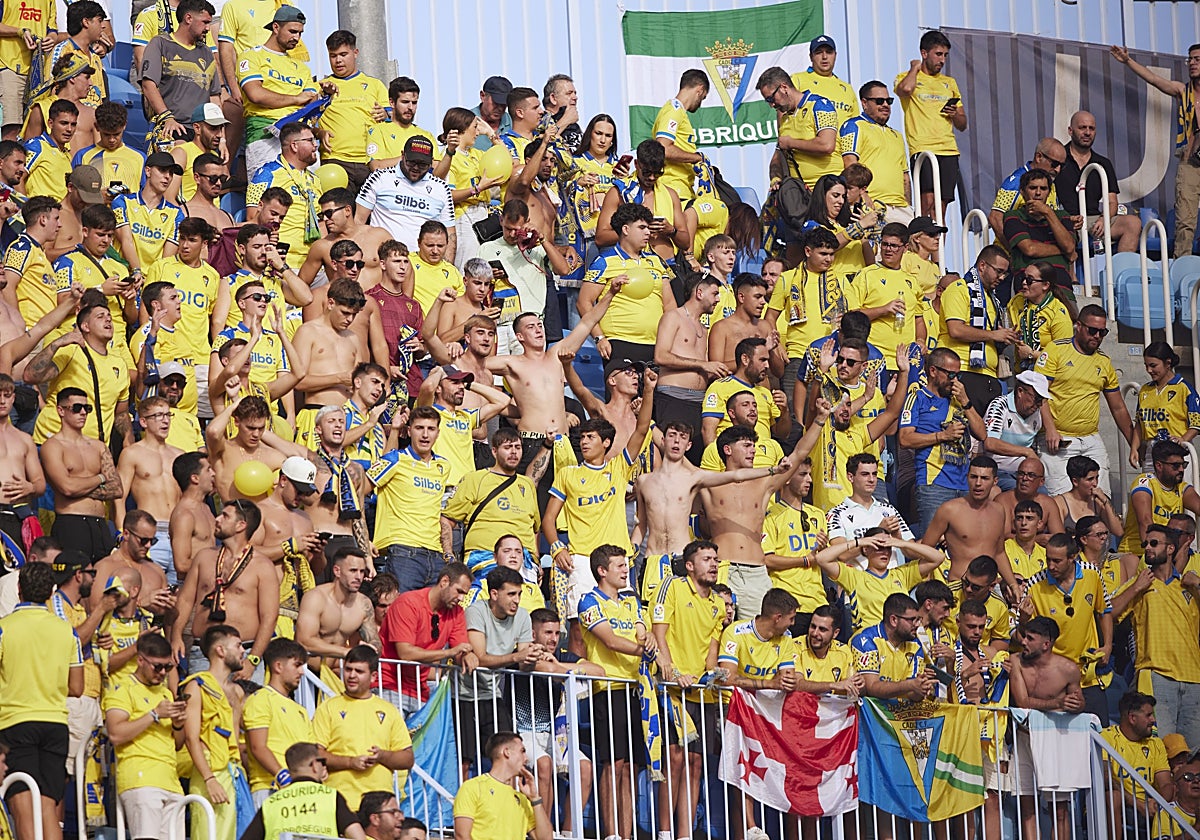 La afición del Cádiz CF volverá a arropar a su equipo en Andalucía.