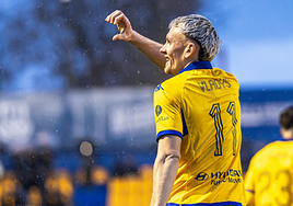 Vladys, pretendido en verano por el Cádiz CF, empieza a ser el de antes