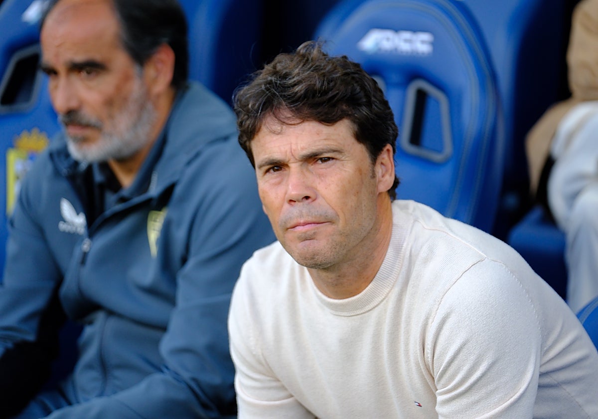 Rubi, entrenador de la UD Almería.