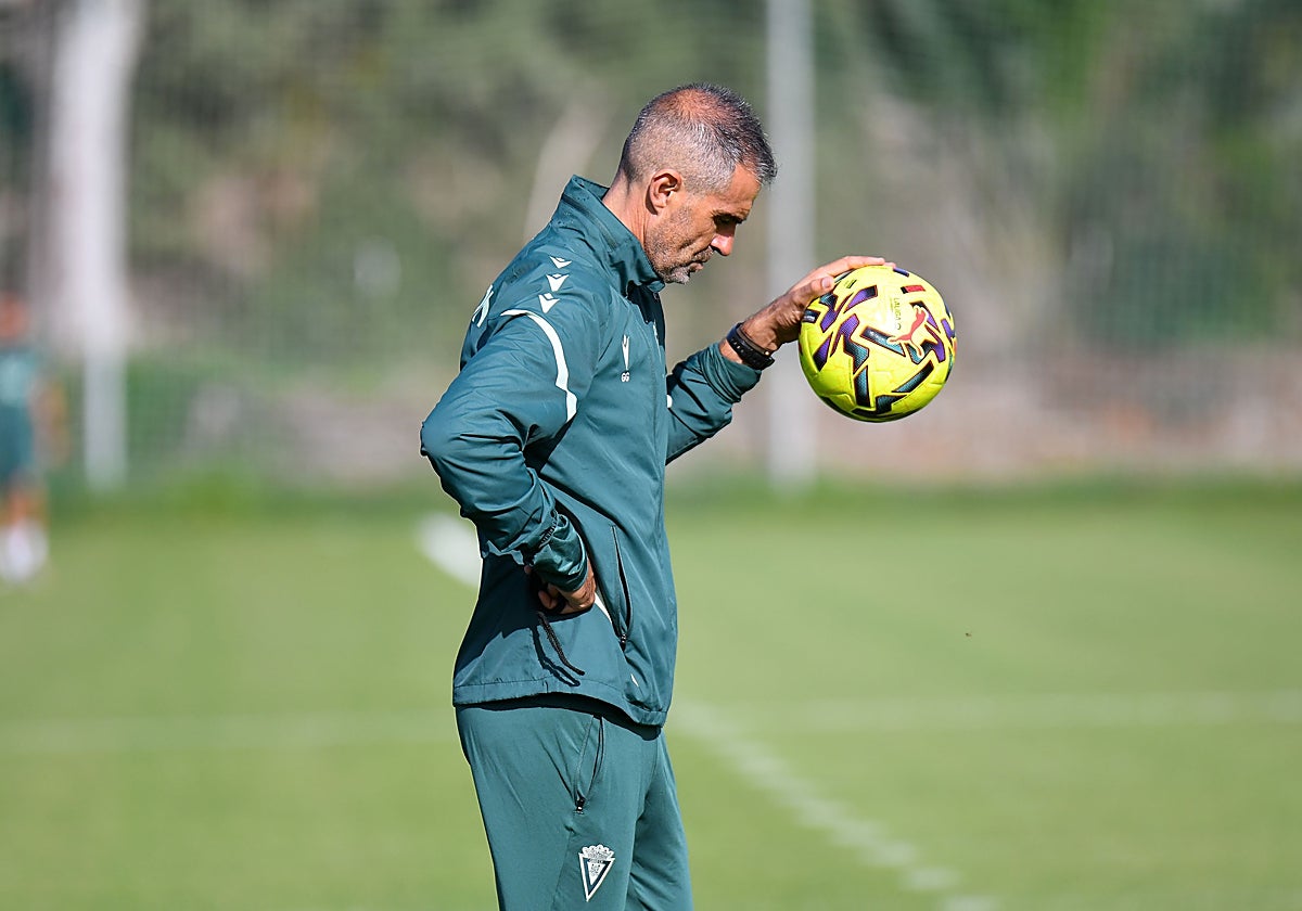 Garitano, pensativo.