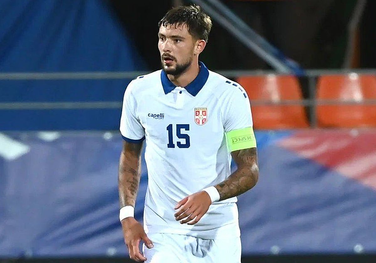 Bojan Kovacevic volvió a disputar los 90 minutos con Serbia Sub 21.