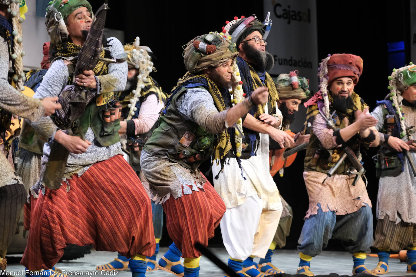 Fotos: Chirigota &#039;Frente talibán de la república irreverente de kadikadist&#039;