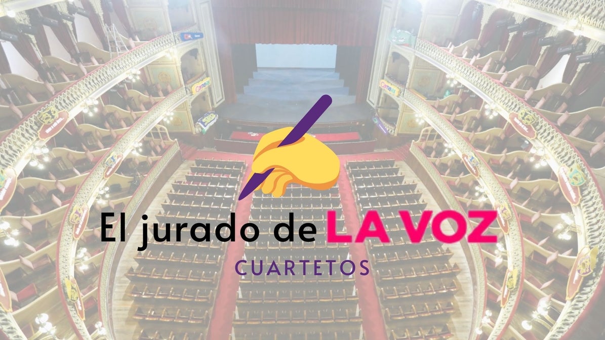 El jurado de LA VOZ en cuartetos: semifinales