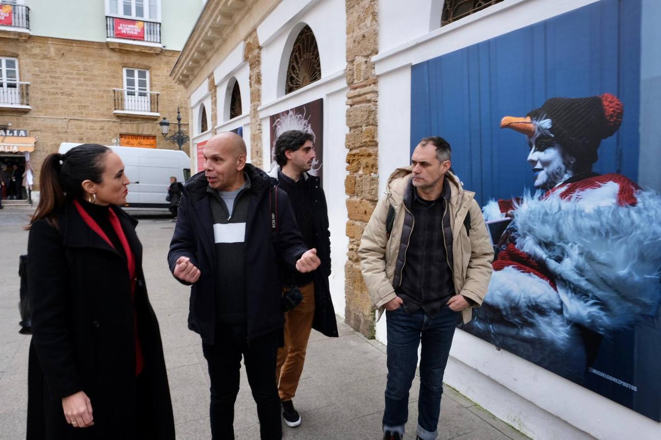 ‘El Carnaval tras la escena, tres fotógrafos y un objetivo’, en el Mercado de Abastos