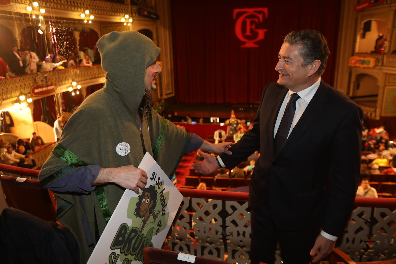 Fotos: Gran representación política en la Gran Final del COAC 2023