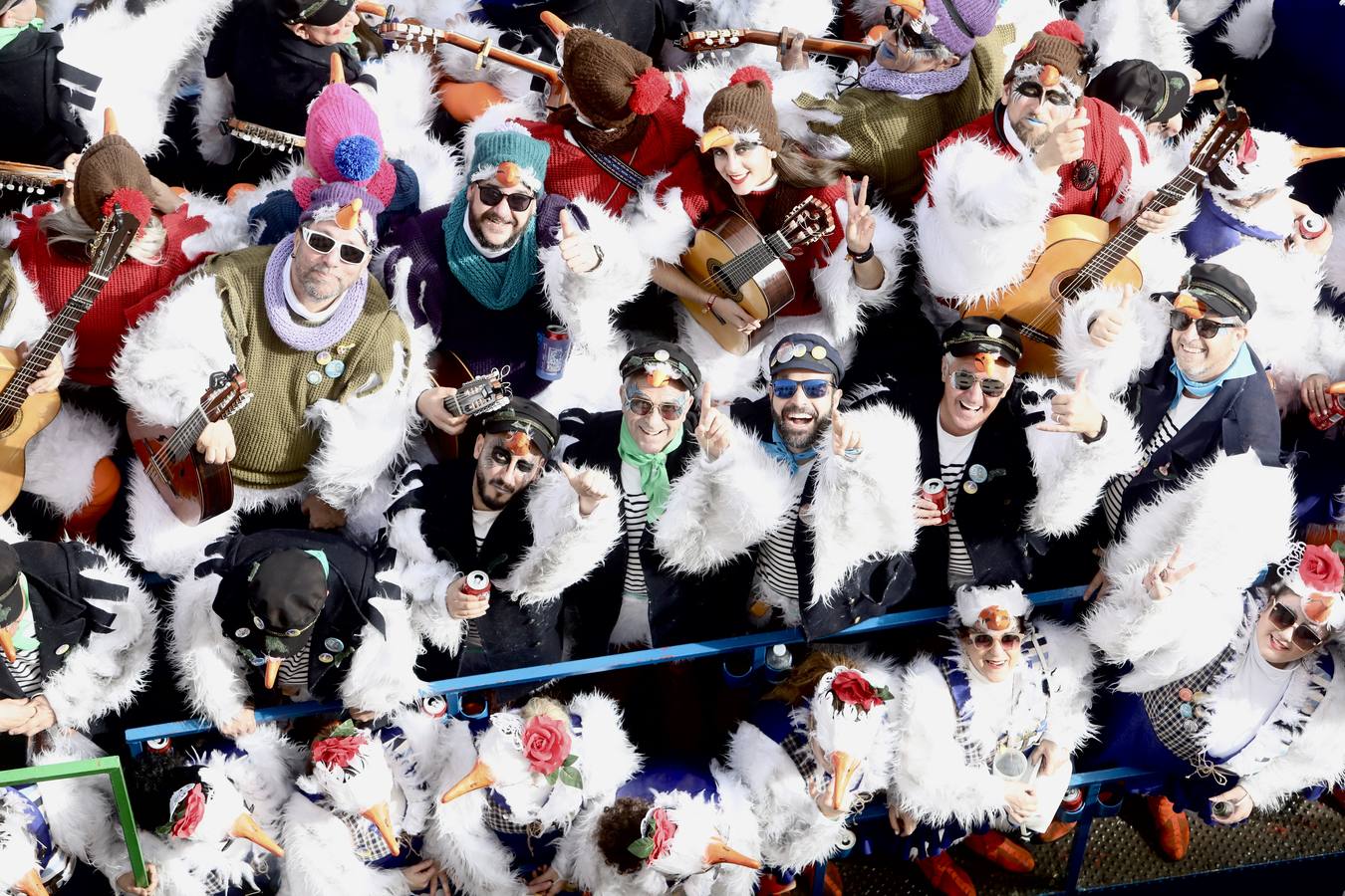 Fotos: el domingo de coros en imágenes; Cádiz sigue de Carnaval