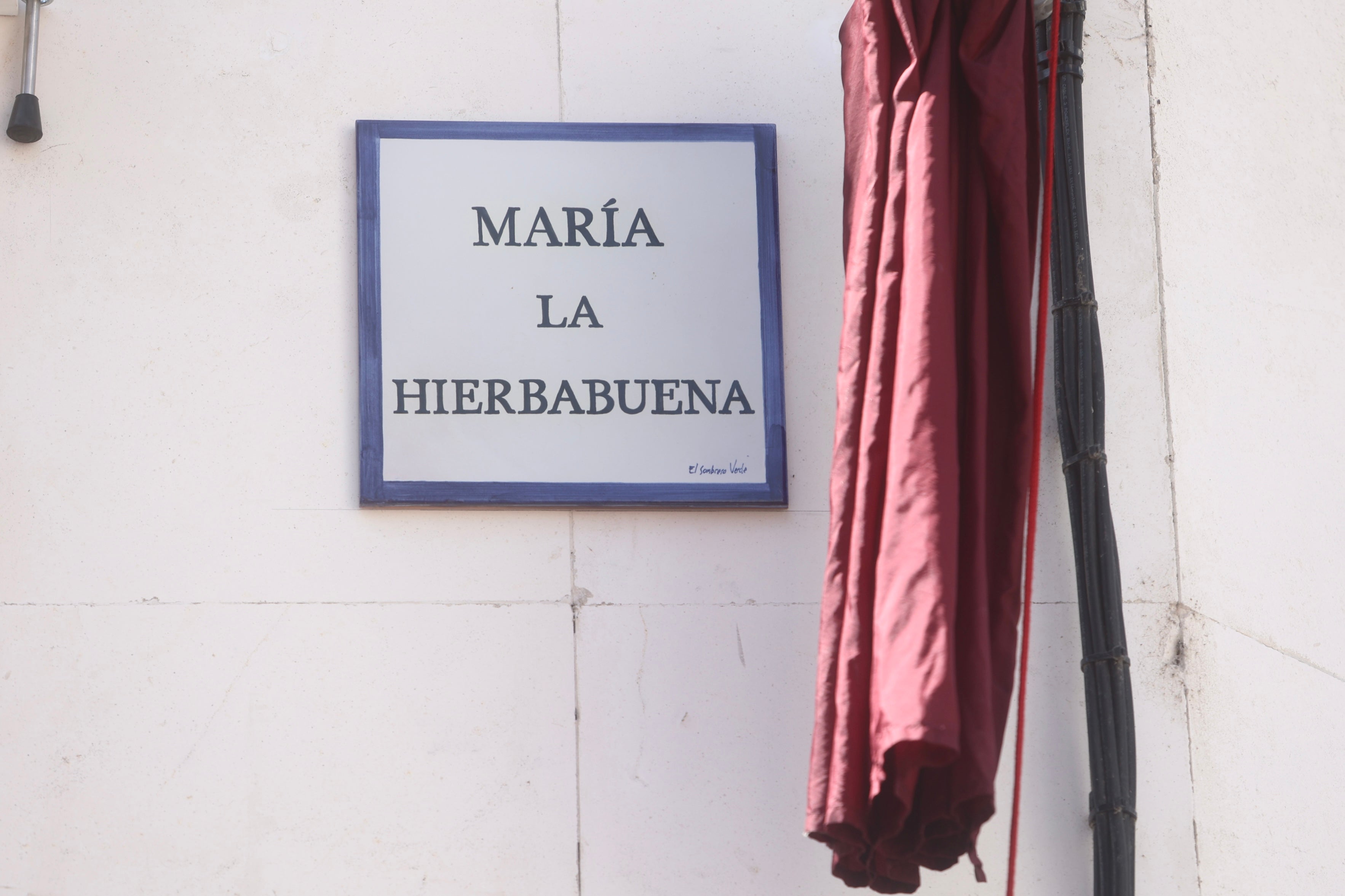 Fotos: El acto de inauguración de la calle a María &#039;La Hierbabuena&#039;