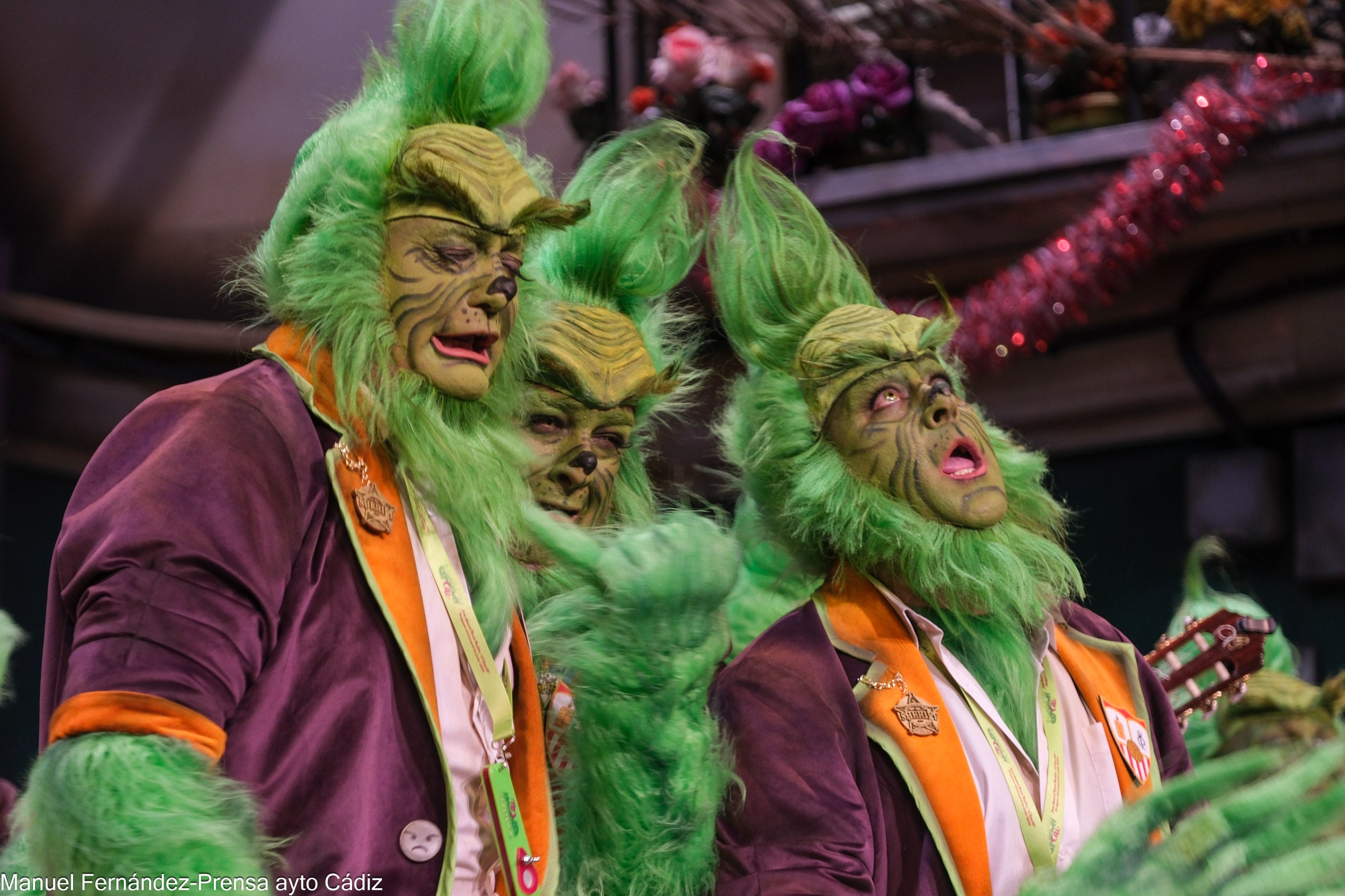 Fotos: El Sheriff presenta &#039;El Grinch de Cai&#039; en el Falla