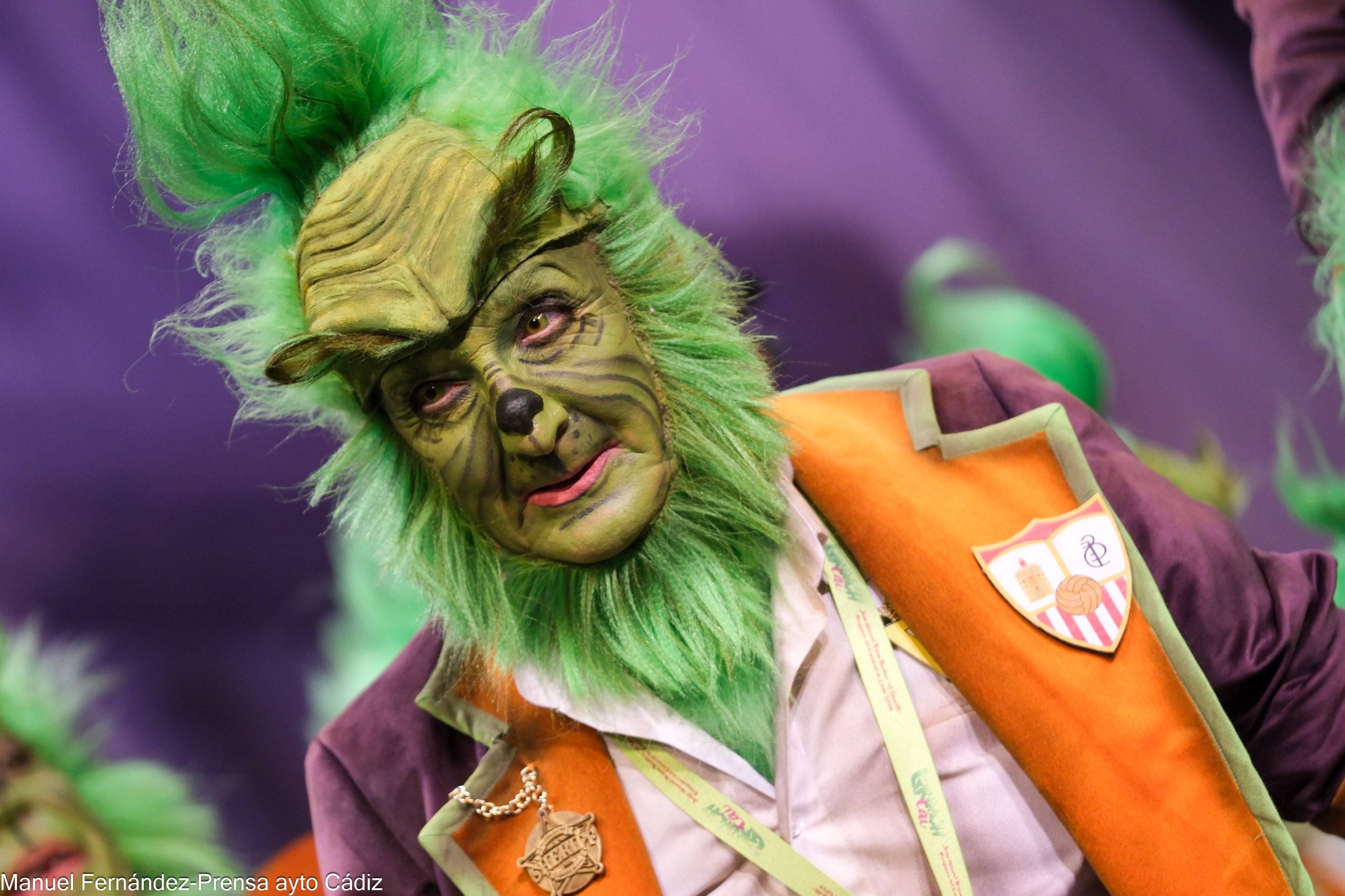 Fotos: El Sheriff presenta &#039;El Grinch de Cai&#039; en el Falla