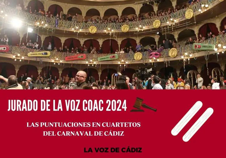 Estos son los puntos del Jurado de La Voz de cuartetos en las semifinales del COAC 2024