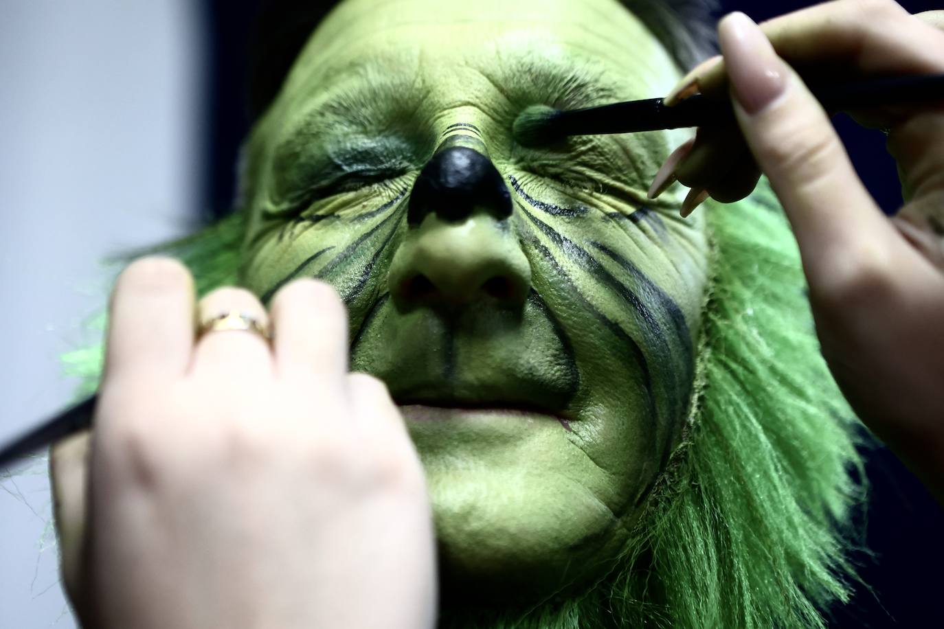 Fotos: La chirigota del Sheriff se transforma en &#039;El grinch de Cai&#039;