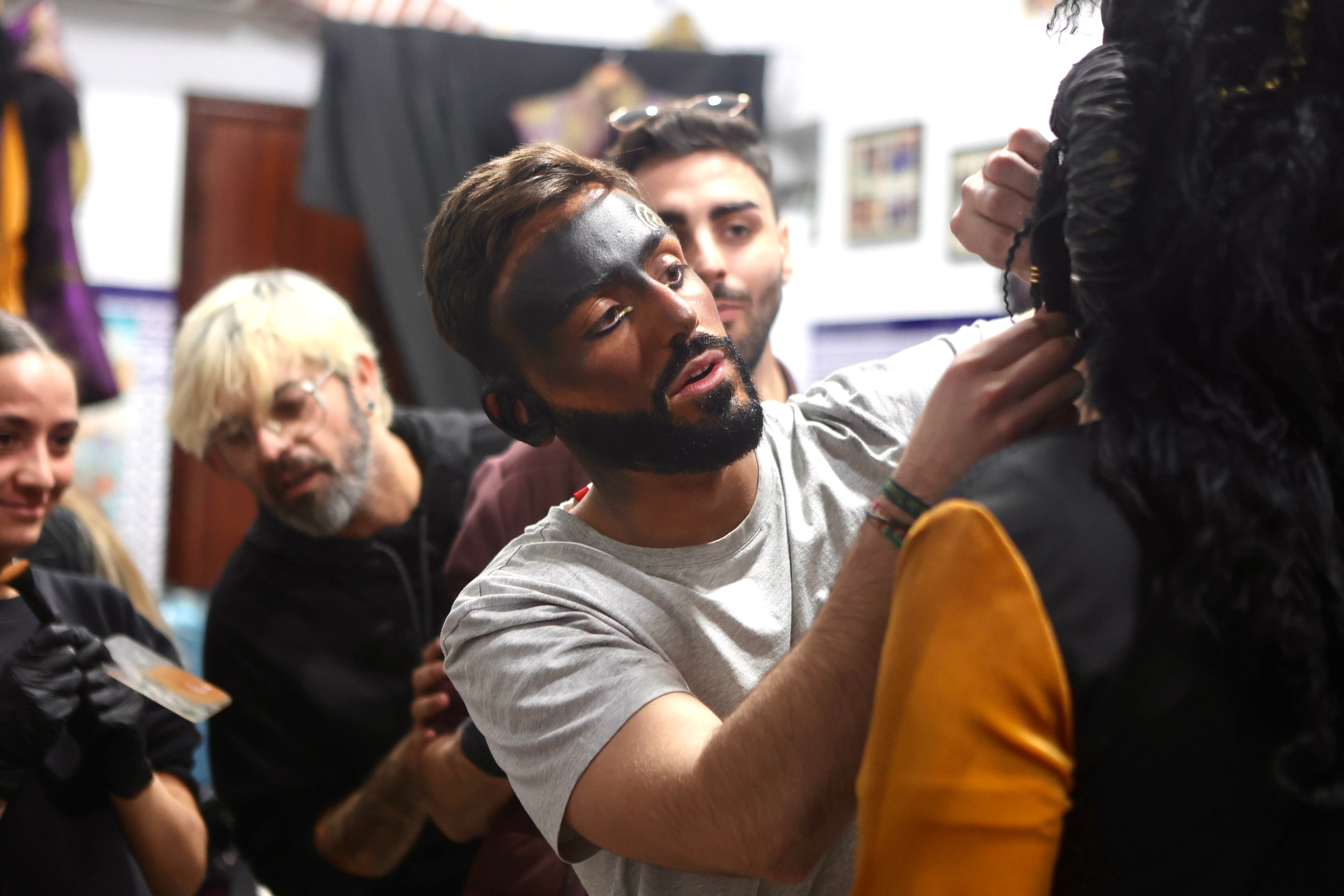 Fotos: Así fueron los momentos previos a la actuación de &#039;La Oveja Negra&#039;