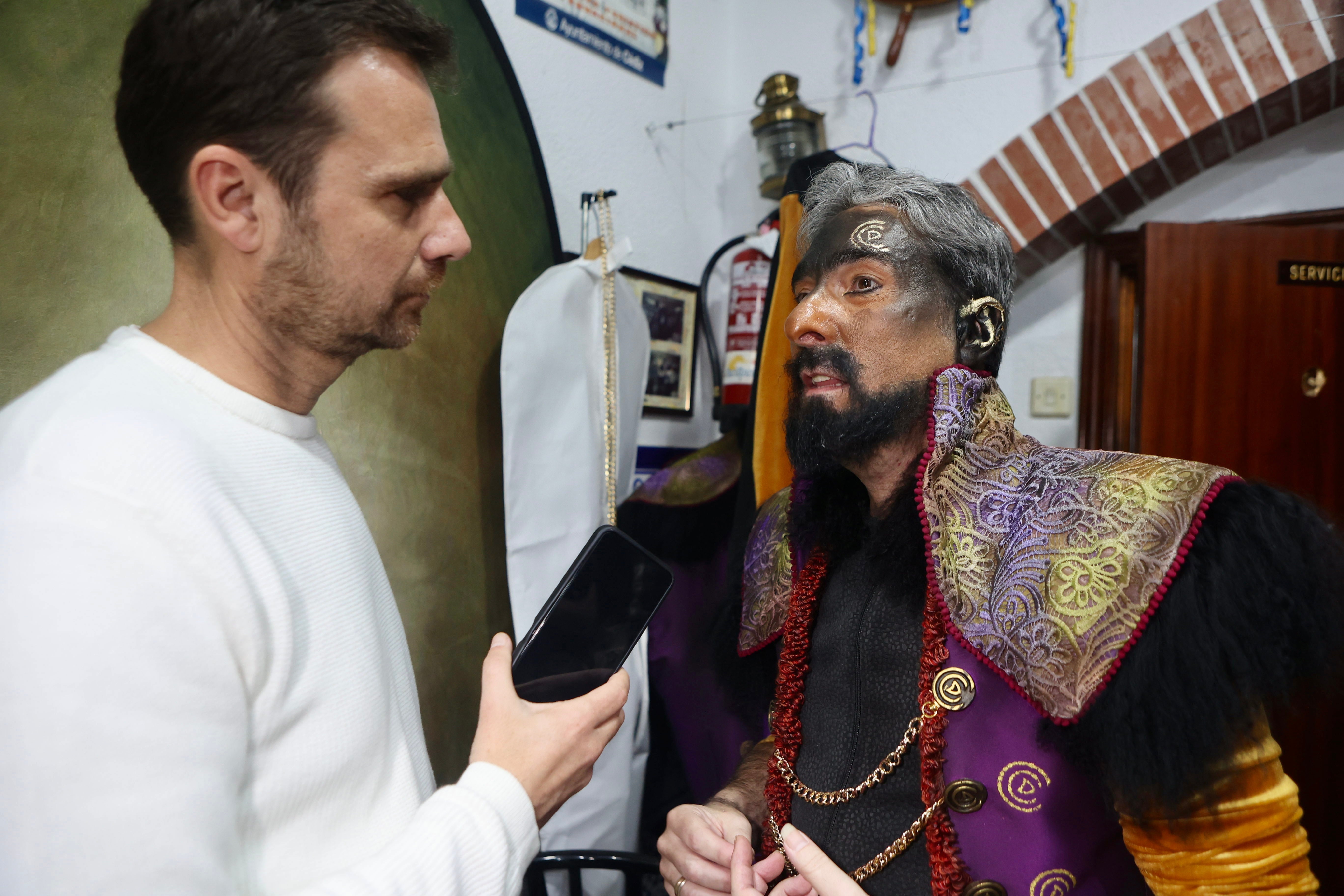 Fotos: Así fueron los momentos previos a la actuación de &#039;La Oveja Negra&#039;