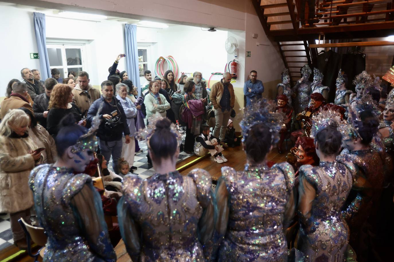 Fotos: Últimos preparativos del coro &#039;El Paraíso&#039;