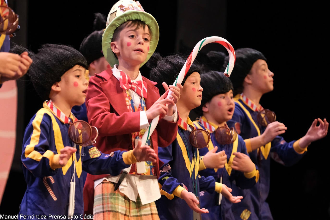 FOTOS: La cantera del Carnaval. Primera semifinal de infantiles 2024