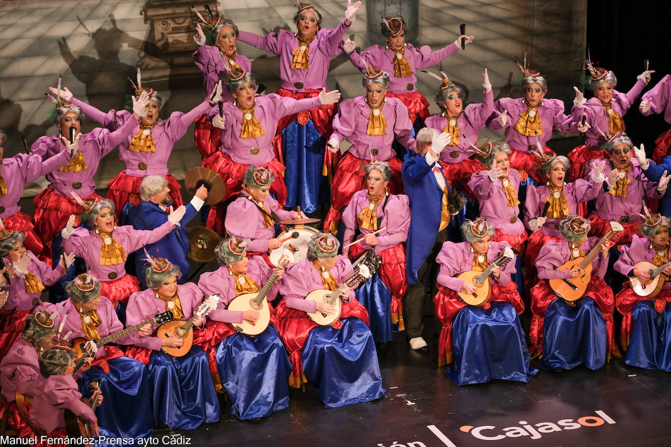 FOTOS: Coro &#039;La dama de Cádiz&#039; en el COAC 2024, Carnaval de Cádiz