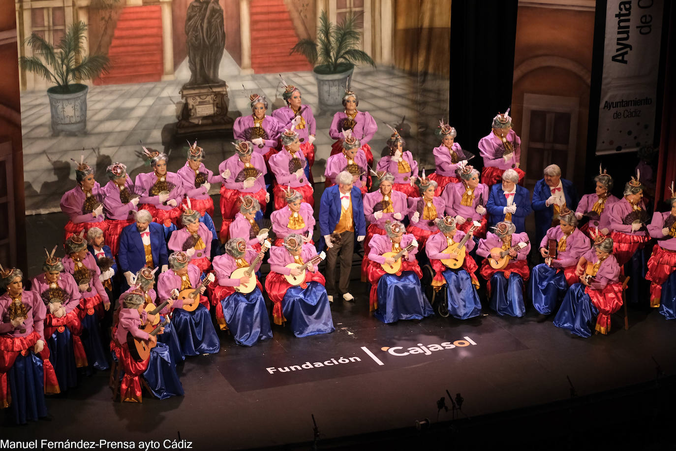 FOTOS: Coro &#039;La dama de Cádiz&#039; en el COAC 2024, Carnaval de Cádiz