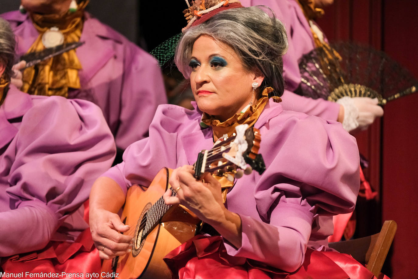 FOTOS: Coro &#039;La dama de Cádiz&#039; en el COAC 2024, Carnaval de Cádiz