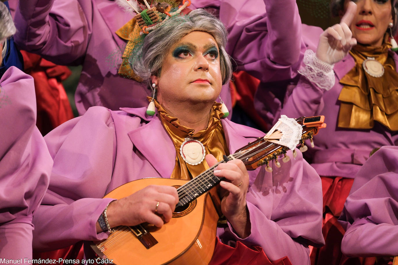 FOTOS: Coro &#039;La dama de Cádiz&#039; en el COAC 2024, Carnaval de Cádiz