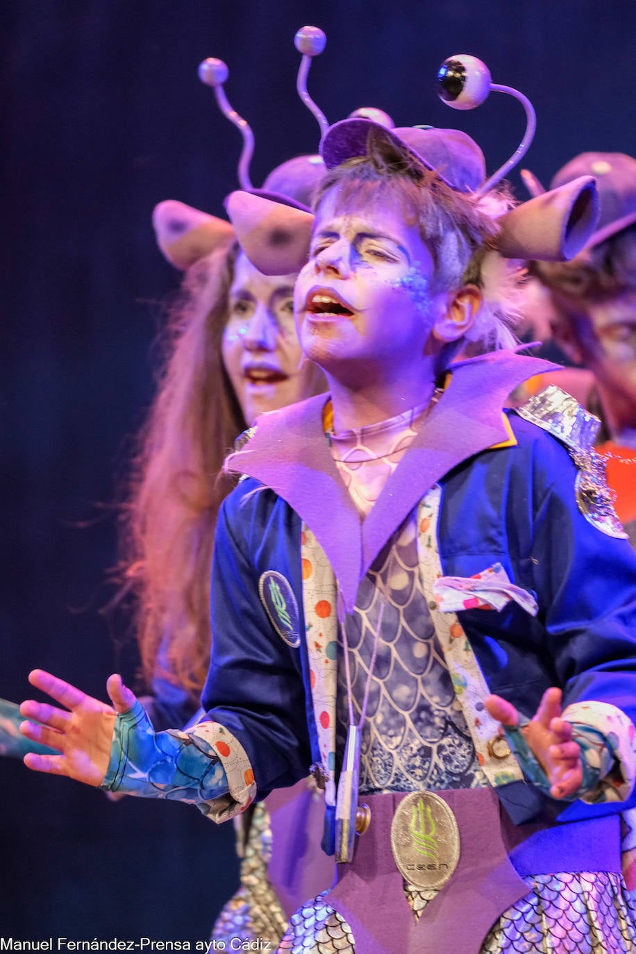 FOTOS: La cantera del Carnaval. Primera semifinal de infantiles 2024