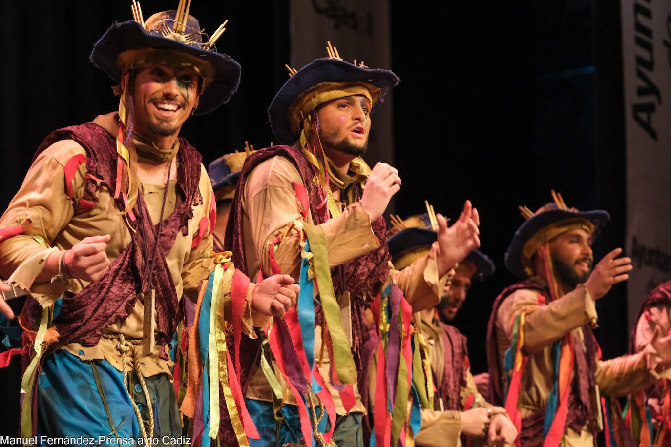 FOTOS: Comparsa &#039;Los despojaos&#039; en el COAC 2024, Carnaval de Cádiz