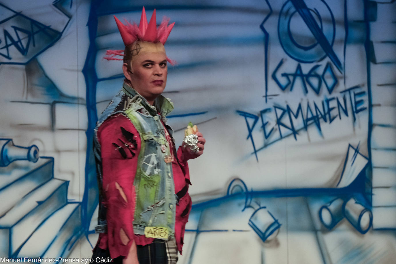 FOTOS: Cuarteto &#039;Punk y circo, la lucha continúa&#039; en el COAC 2024, Carnaval de Cádiz