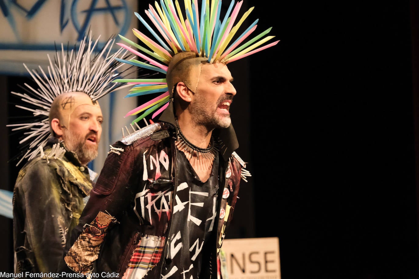 FOTOS: Cuarteto &#039;Punk y circo, la lucha continúa&#039; en el COAC 2024, Carnaval de Cádiz