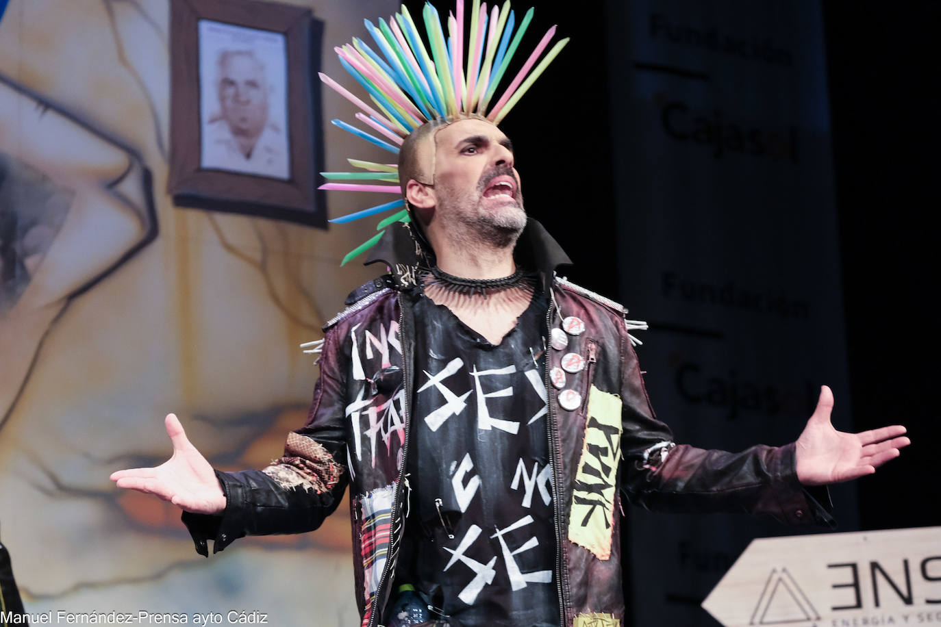 FOTOS: Cuarteto &#039;Punk y circo, la lucha continúa&#039; en el COAC 2024, Carnaval de Cádiz