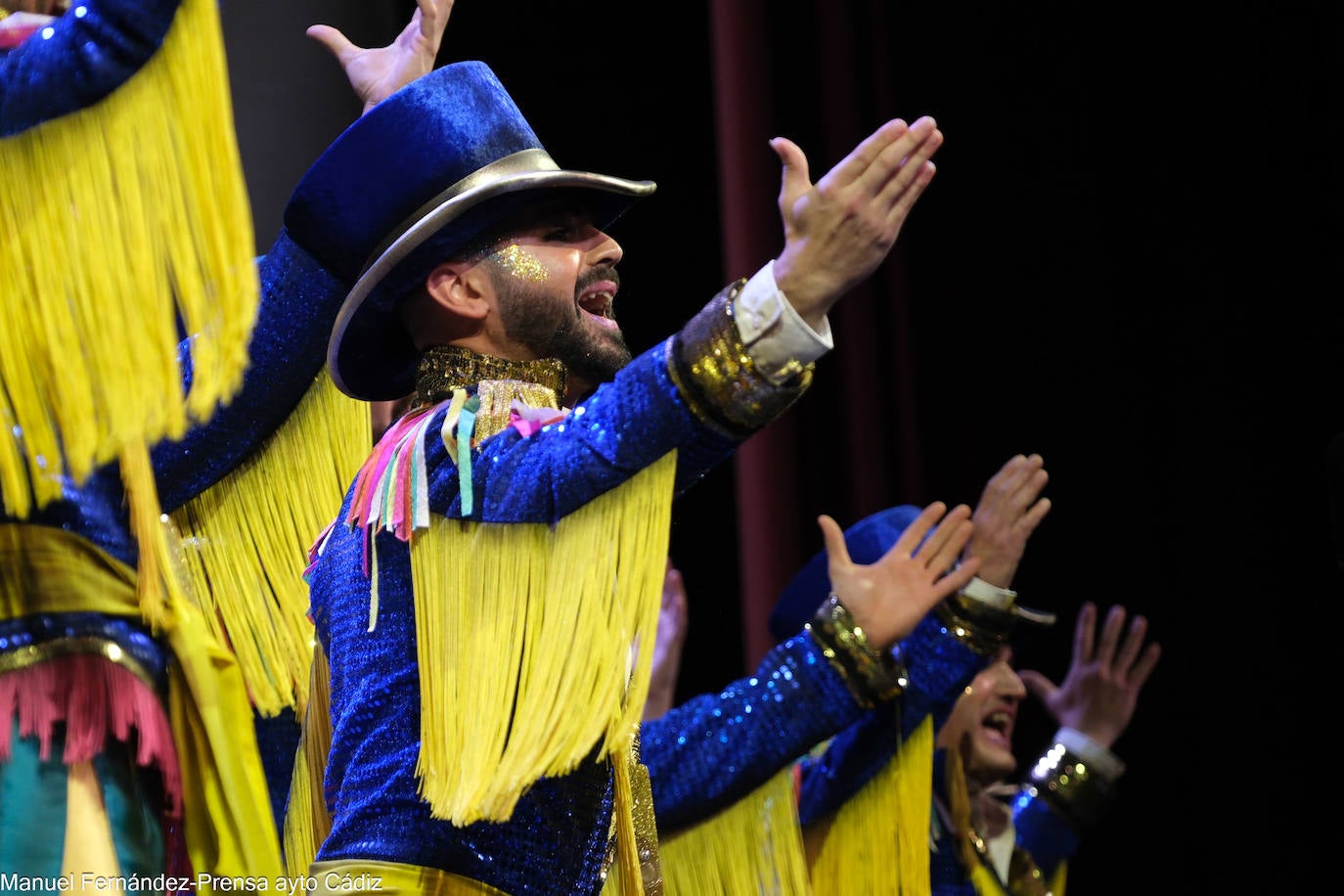 FOTOS: Comparsa &#039;La fiesta&#039;en el COAC 2024, Carnaval de Cádiz