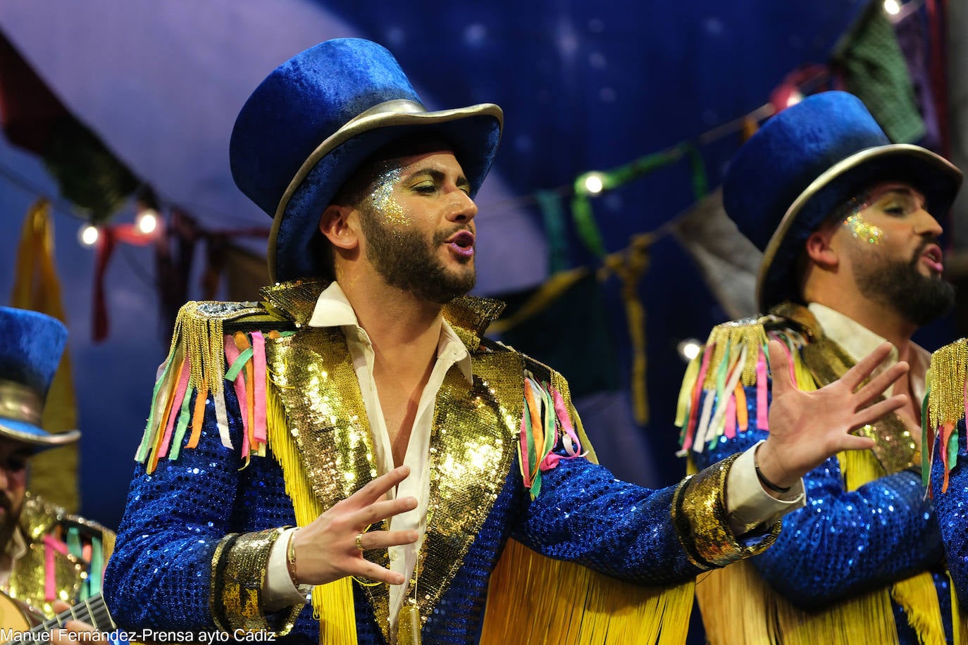 FOTOS: Comparsa &#039;La fiesta&#039;en el COAC 2024, Carnaval de Cádiz