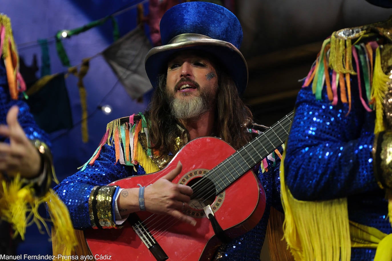 FOTOS: Comparsa &#039;La fiesta&#039;en el COAC 2024, Carnaval de Cádiz