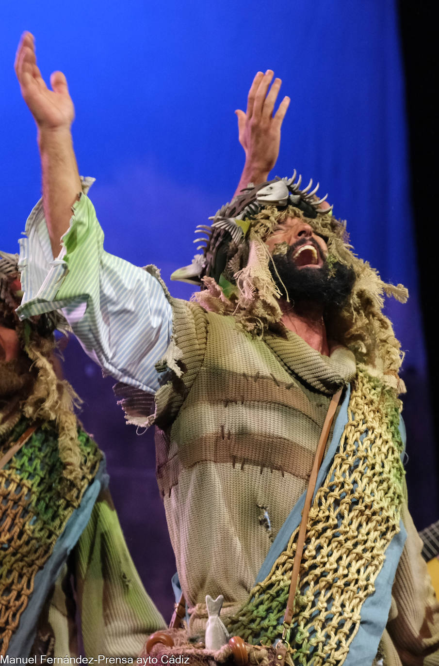 FOTOS: Comparsa de Nene Cheza y José Luis Zampaña &#039;La resbalaera, una comparsa de toda la vida&#039; en el COAC 2024, Carnaval de Cádiz