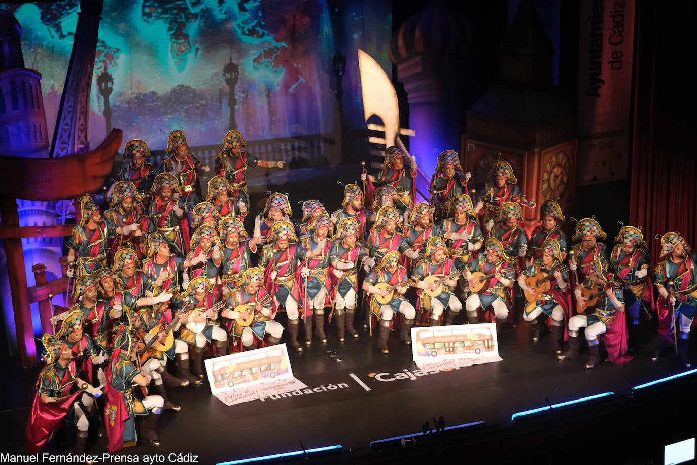 FOTOS: Coro &#039;Los luciérnagas&#039; en el COAC 2024, Carnaval de Cádiz
