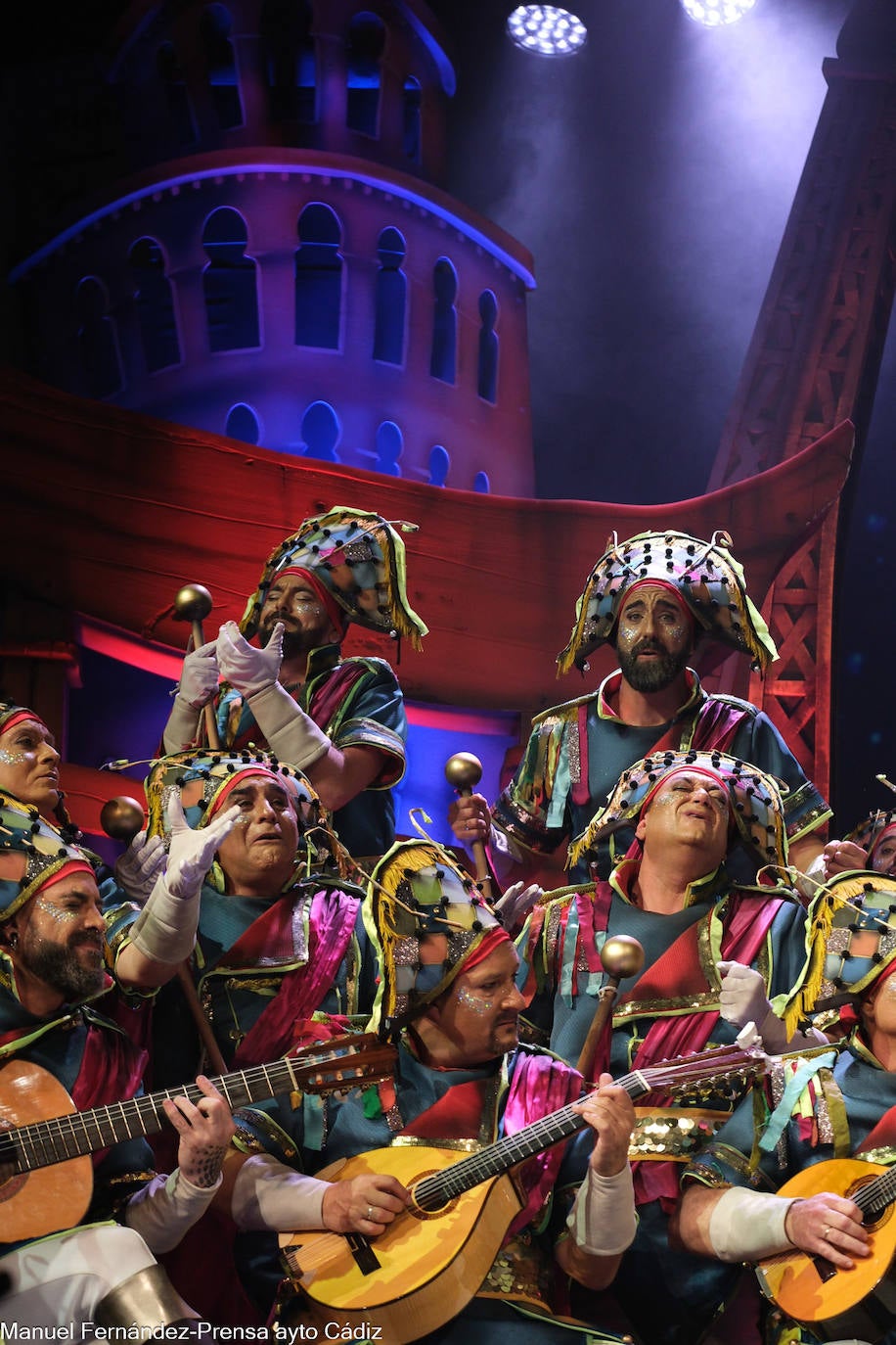 FOTOS: Coro &#039;Los luciérnagas&#039; en el COAC 2024, Carnaval de Cádiz