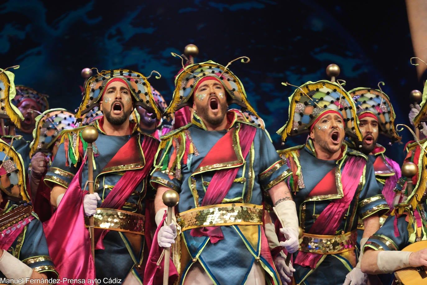FOTOS: Coro &#039;Los luciérnagas&#039; en el COAC 2024, Carnaval de Cádiz