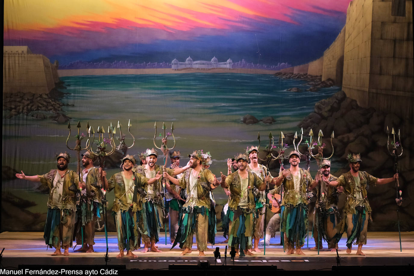 Fotos: Comparsa &#039;Agüita tapá&#039; en la séptima sesión de preliminares del COAC 2024