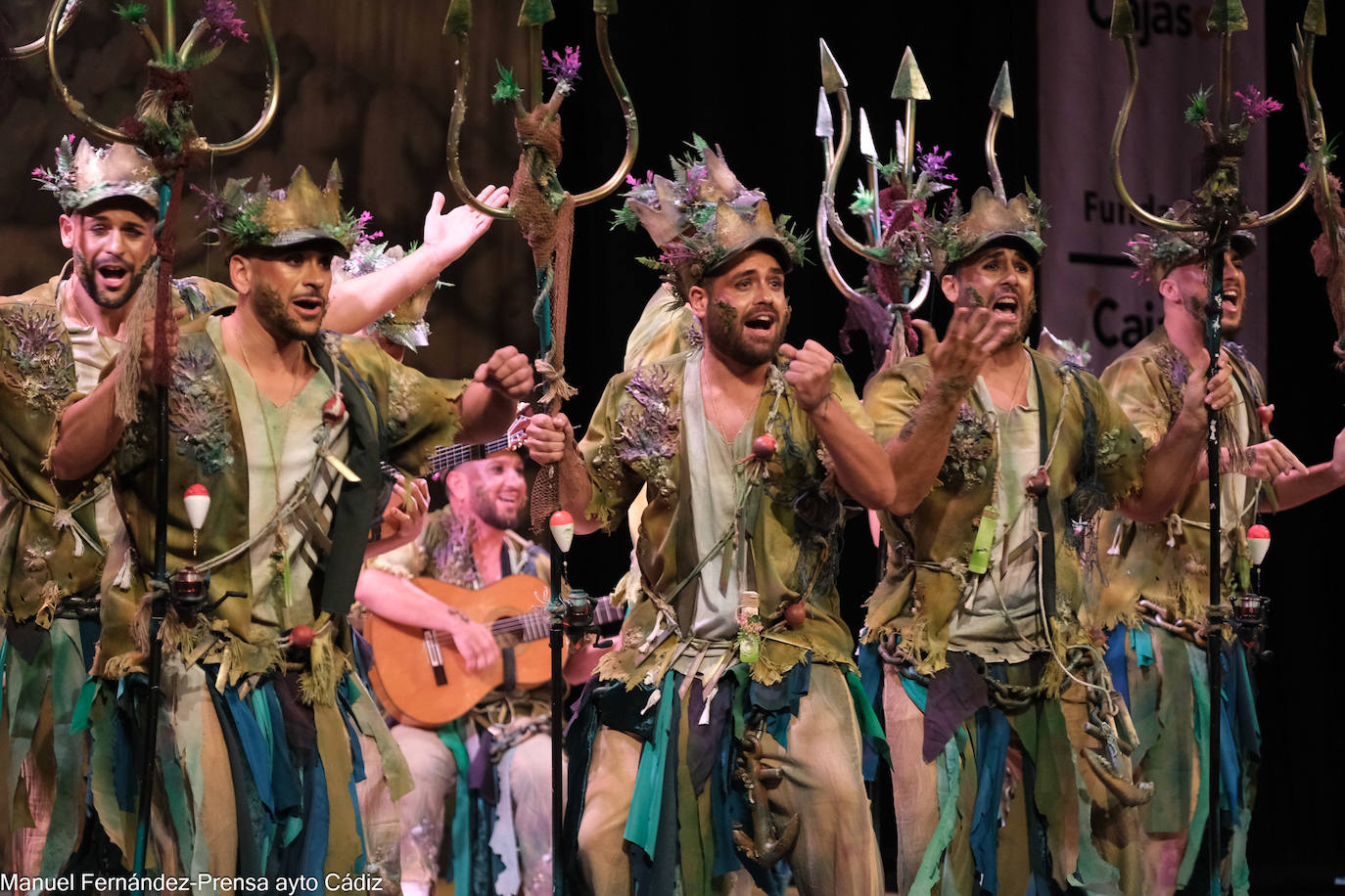 Fotos: Comparsa &#039;Agüita tapá&#039; en la séptima sesión de preliminares del COAC 2024