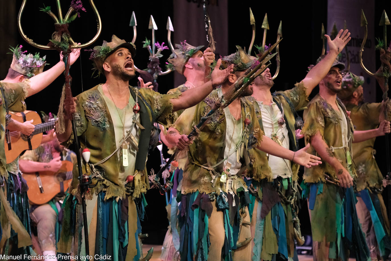 Fotos: Comparsa &#039;Agüita tapá&#039; en la séptima sesión de preliminares del COAC 2024