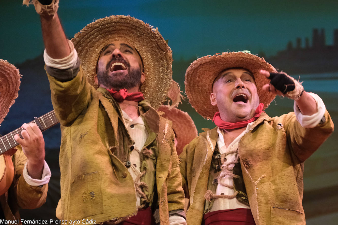 Fotos: Comparsa &#039;Pueblejito la Frontera&#039; en la sétima sesión de preliminares del COAC 2024