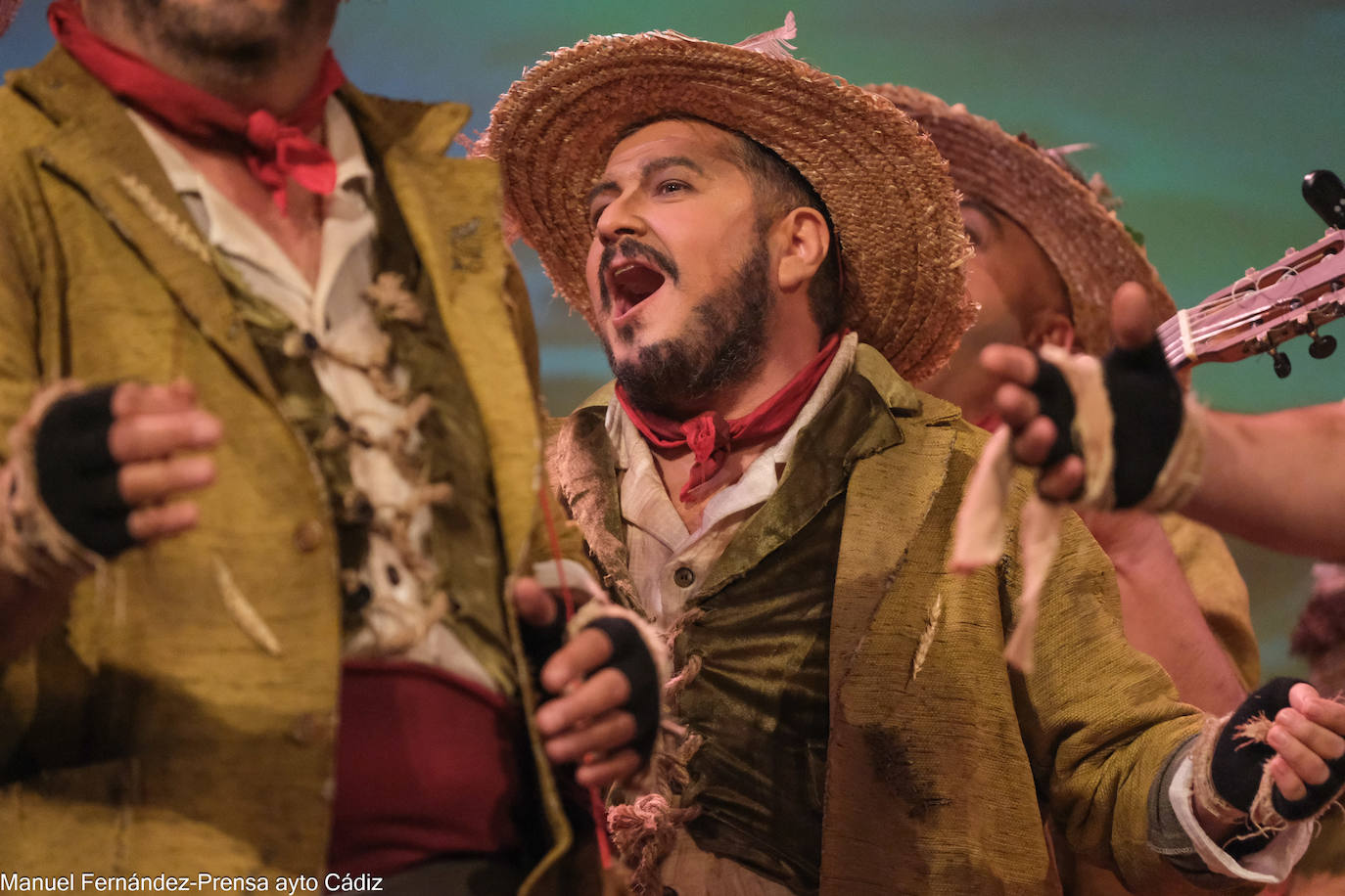 Fotos: Comparsa &#039;Pueblejito la Frontera&#039; en la sétima sesión de preliminares del COAC 2024