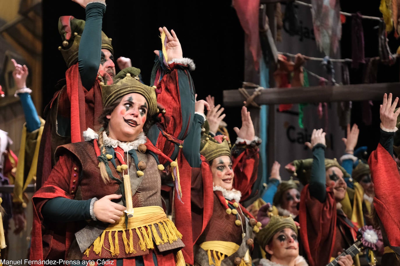 Fotos: Coro &#039;La fiesta de los locos&#039; en el COAC 2024, Carnaval de Cádiz