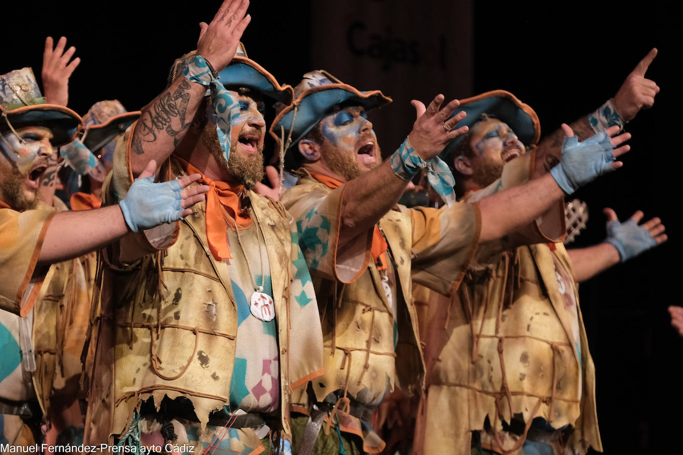 Fotos: Comparsa &#039;La huella&#039; en el COAC 2024, Carnaval de Cádiz