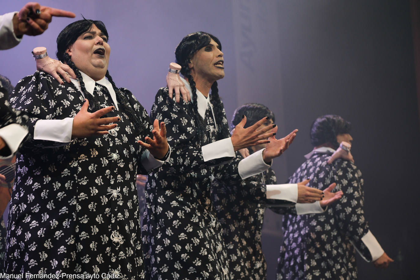 Fotos: Chirigota &#039;La alegría de mi casa&#039; en el COAC 2024, Carnaval de Cádiz