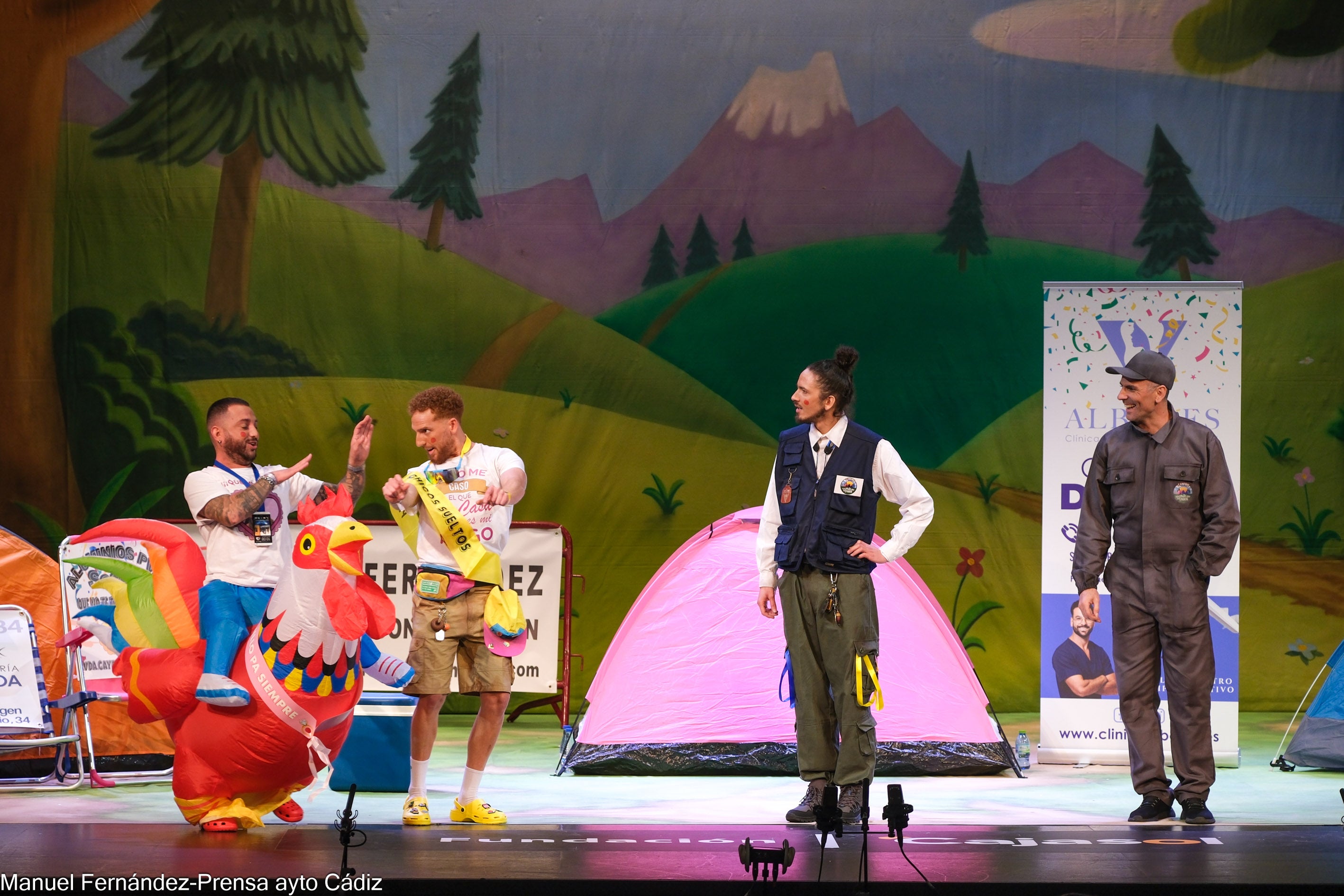 Fotos: El cuarteto &#039;En mi caseta cabe todo el mundo&#039; triunfa en preliminares