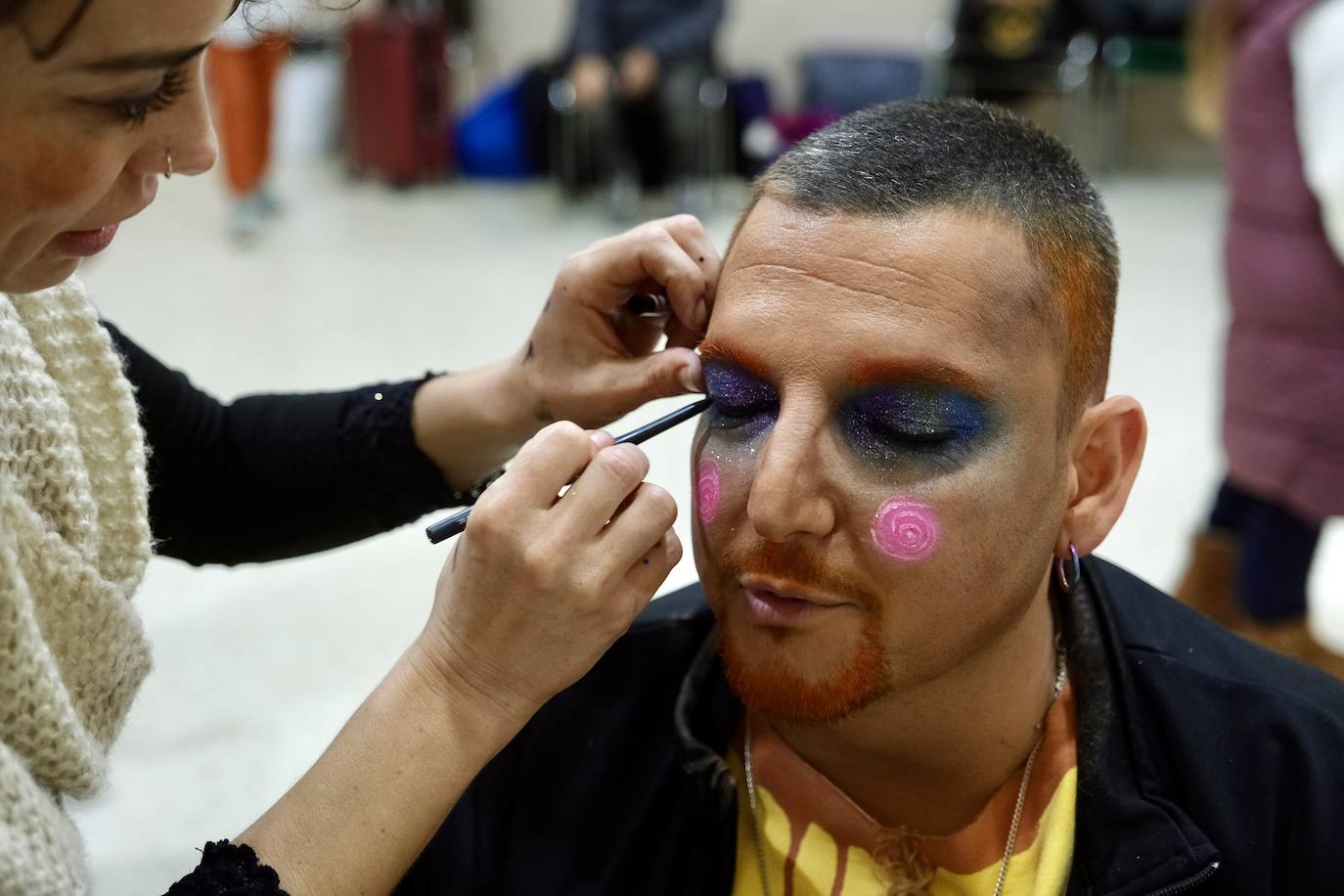 &#039;Los colgaos&#039; se preparan caminito del Falla